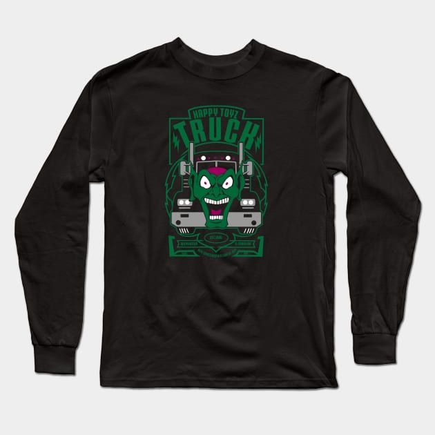 Happy Toyz Truck Long Sleeve T-Shirt by carloj1956